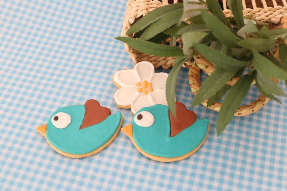 Biscoitos Decorados Passaros e Flores 04-min