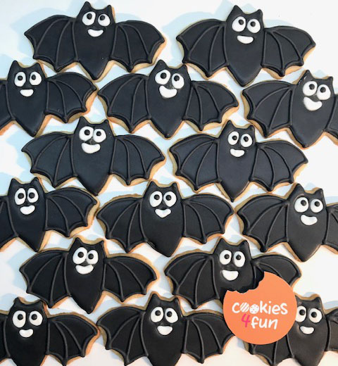 Biscoitos decorados Halloween