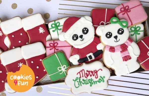 Biscoitos decorados Natal