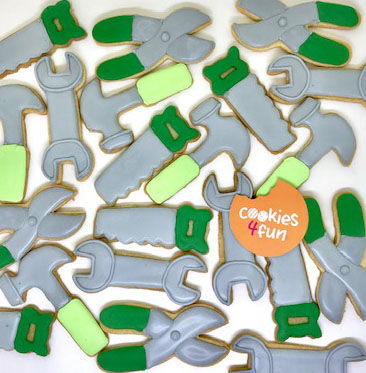 biscoitos decorados ferramentas