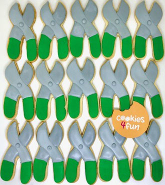 Biscoitos decorados ferramentas