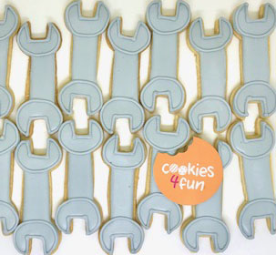 Biscoitos decorados ferramentas